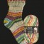 Opal In Variation After Hundertwasser's Work Sock Yarn